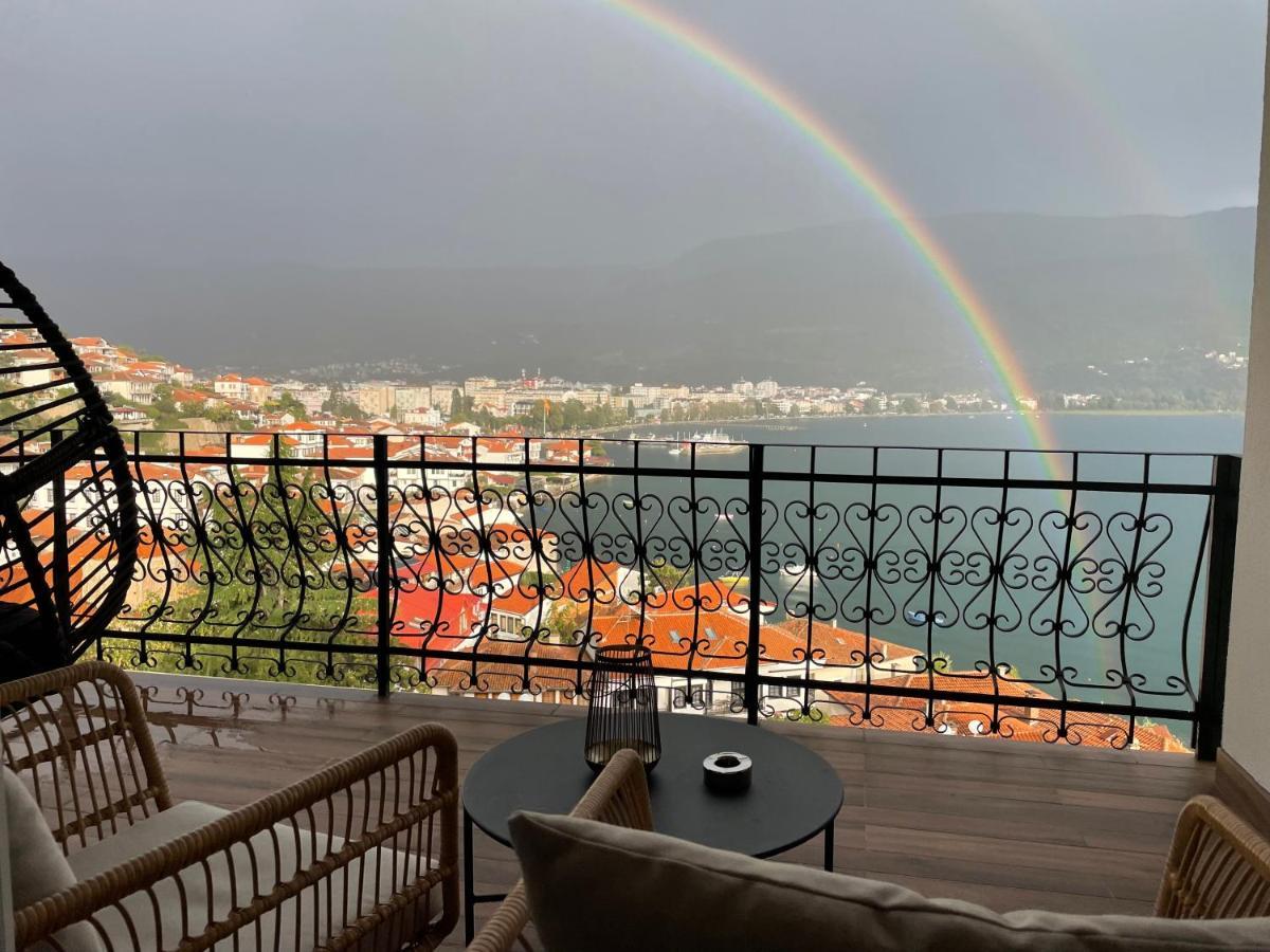 Villa Una Ohrid Buitenkant foto